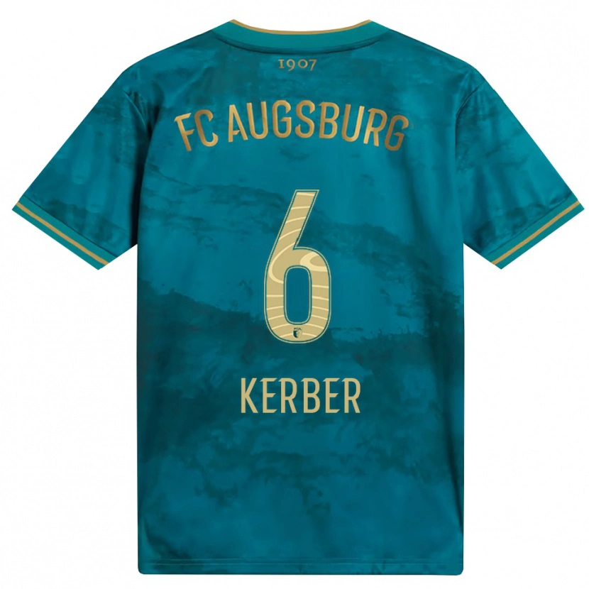 Danxen Women Luca Kerber #6 Green Brown Away Jersey 2026/27 T-Shirt