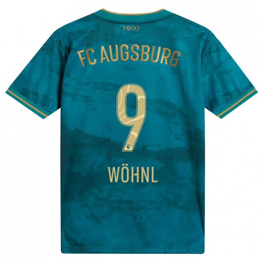 Danxen Women Tobias Wöhnl #9 Green Brown Away Jersey 2026/27 T-Shirt