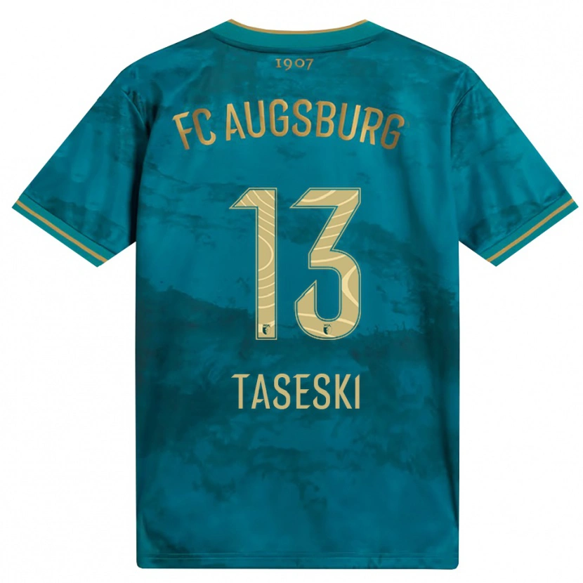 Danxen Women Kristijan Taseski #13 Green Brown Away Jersey 2026/27 T-Shirt