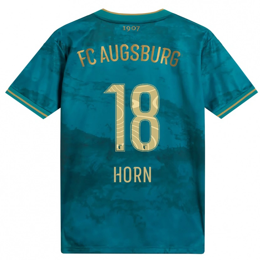Danxen Women Tobias Horn #18 Green Brown Away Jersey 2026/27 T-Shirt
