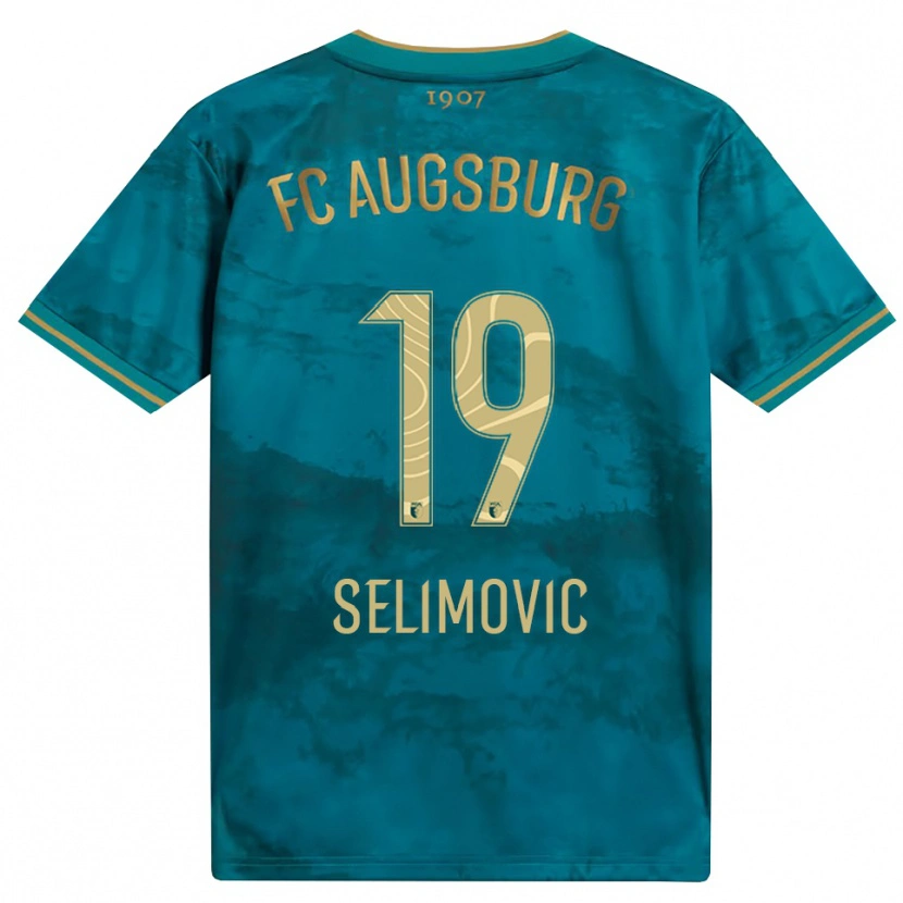 Danxen Women Amar Selimovic #19 Green Brown Away Jersey 2026/27 T-Shirt