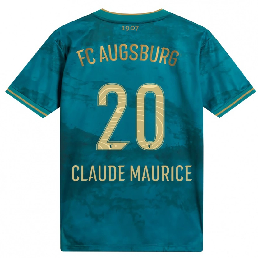 Danxen Women Alexis Claude-Maurice #20 Green Brown Away Jersey 2026/27 T-Shirt