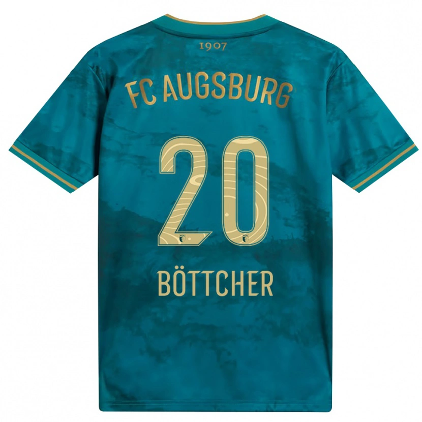 Danxen Women Antonia Böttcher #20 Green Brown Away Jersey 2026/27 T-Shirt