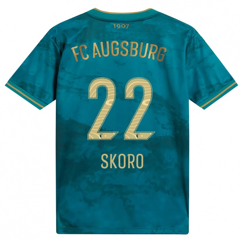 Danxen Women Luka Skoro #22 Green Brown Away Jersey 2026/27 T-Shirt