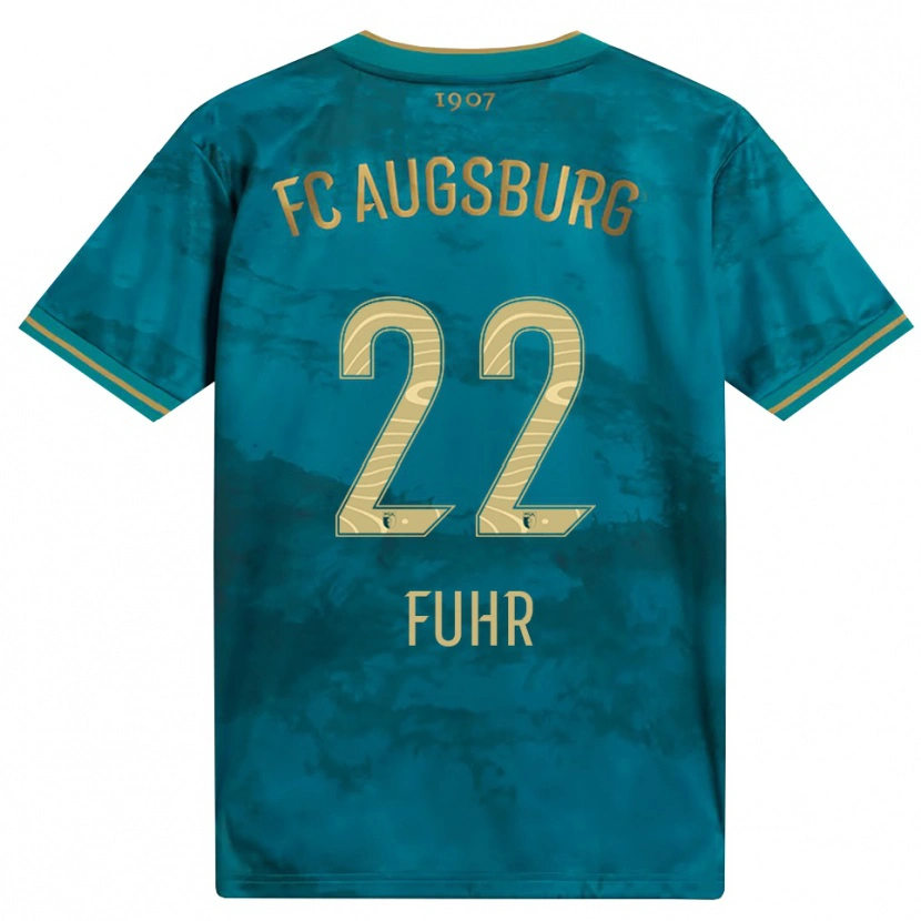 Danxen Women Paula Fuhr #22 Green Brown Away Jersey 2026/27 T-Shirt