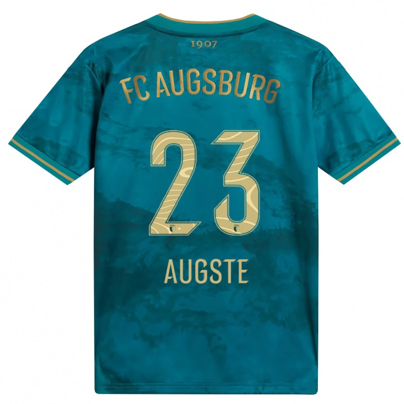 Danxen Women Julian Augste #23 Green Brown Away Jersey 2026/27 T-Shirt