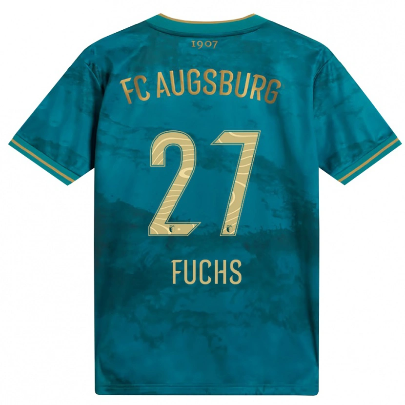 Danxen Women Nina Fuchs #27 Green Brown Away Jersey 2026/27 T-Shirt