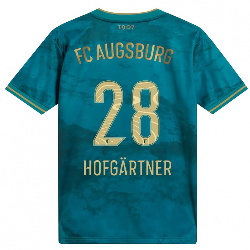 Danxen Women Hendrik Hofgärtner #28 Green Brown Away Jersey 2026/27 T-Shirt