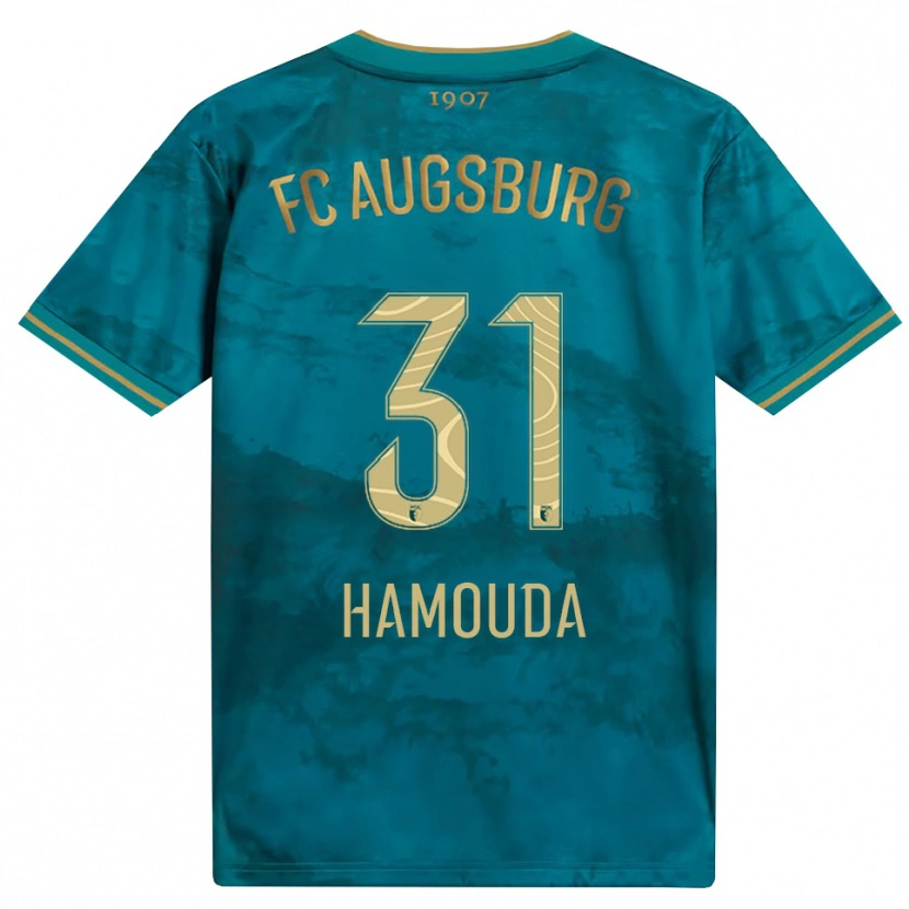 Danxen Women Hania Hamouda #31 Green Brown Away Jersey 2026/27 T-Shirt