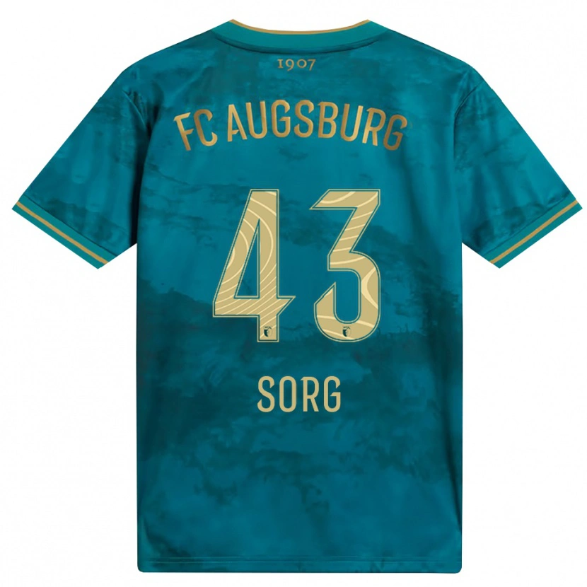 Danxen Women Oliver Sorg #43 Green Brown Away Jersey 2026/27 T-Shirt