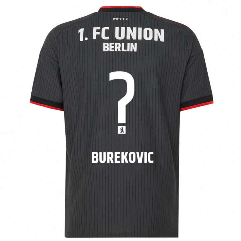 Danxen Women Adin Burekovic #0 Black White Red Away Jersey 2026/27 T-Shirt