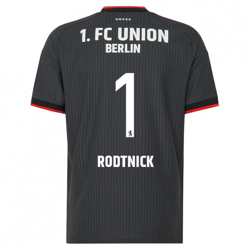 Danxen Women Jaden Rodtnick #1 Black White Red Away Jersey 2026/27 T-Shirt