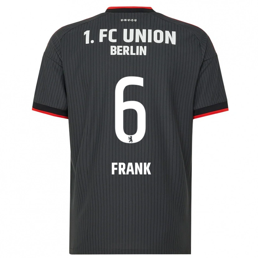Danxen Women Celine Frank #6 Black White Red Away Jersey 2026/27 T-Shirt