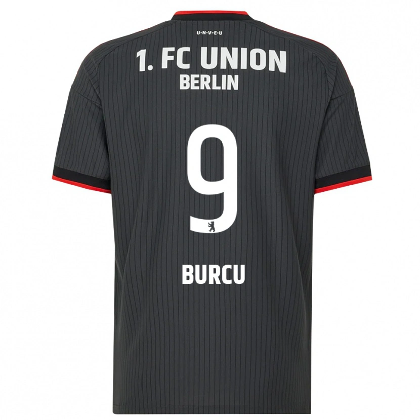 Danxen Women Livan Burcu #9 Black White Red Away Jersey 2026/27 T-Shirt