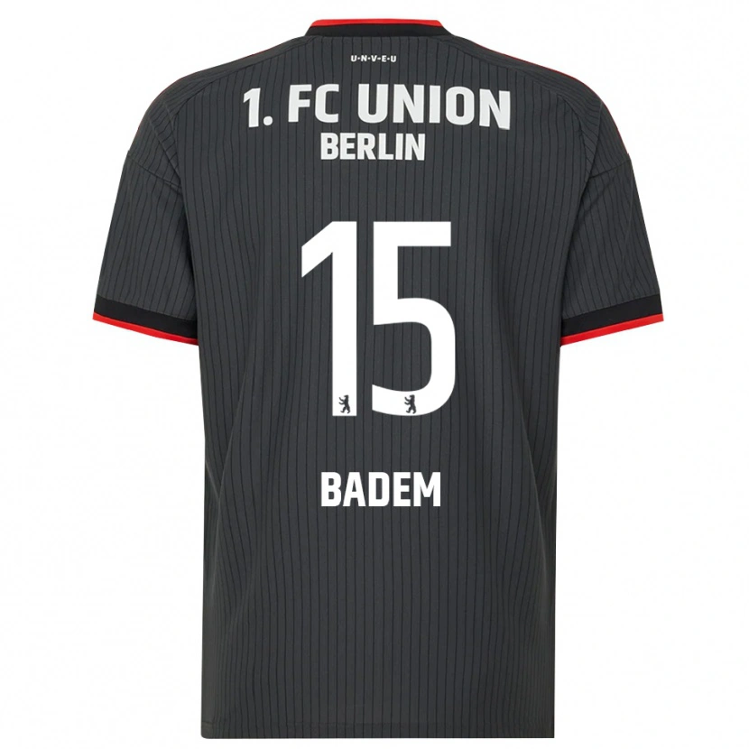 Danxen Women Mert Badem #15 Black White Red Away Jersey 2026/27 T-Shirt
