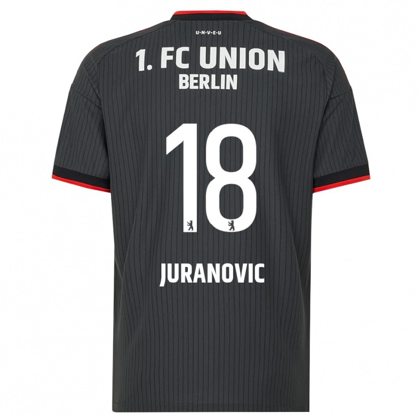 Danxen Women Josip Juranovic #18 Black White Red Away Jersey 2026/27 T-Shirt