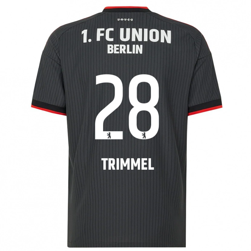 Danxen Women Christopher Trimmel #28 Black White Red Away Jersey 2026/27 T-Shirt