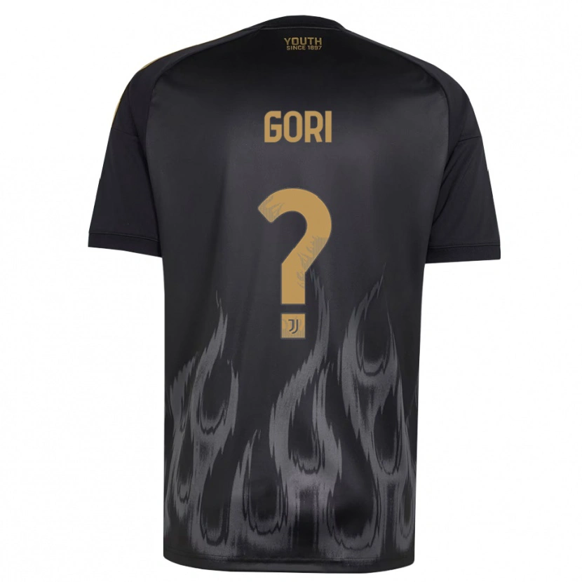 Danxen Women Stefano Gori #0 Black Brown Third Jersey 2026/27 T-Shirt