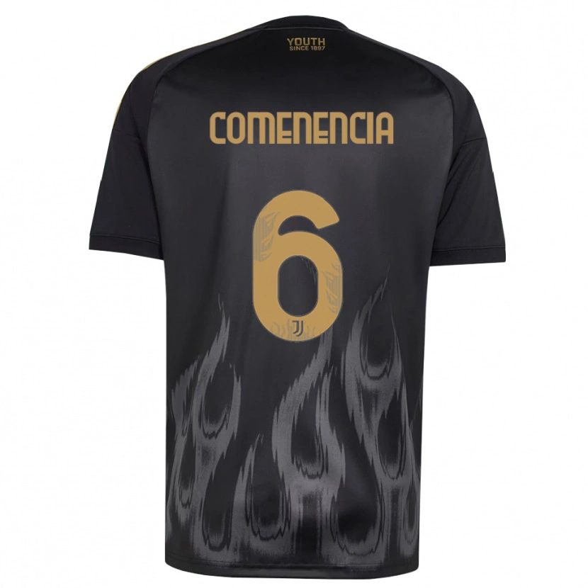 Danxen Women Livano Comenencia #6 Black Brown Third Jersey 2026/27 T-Shirt