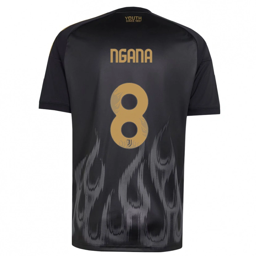 Danxen Women Valdes Ngana #8 Black Brown Third Jersey 2026/27 T-Shirt