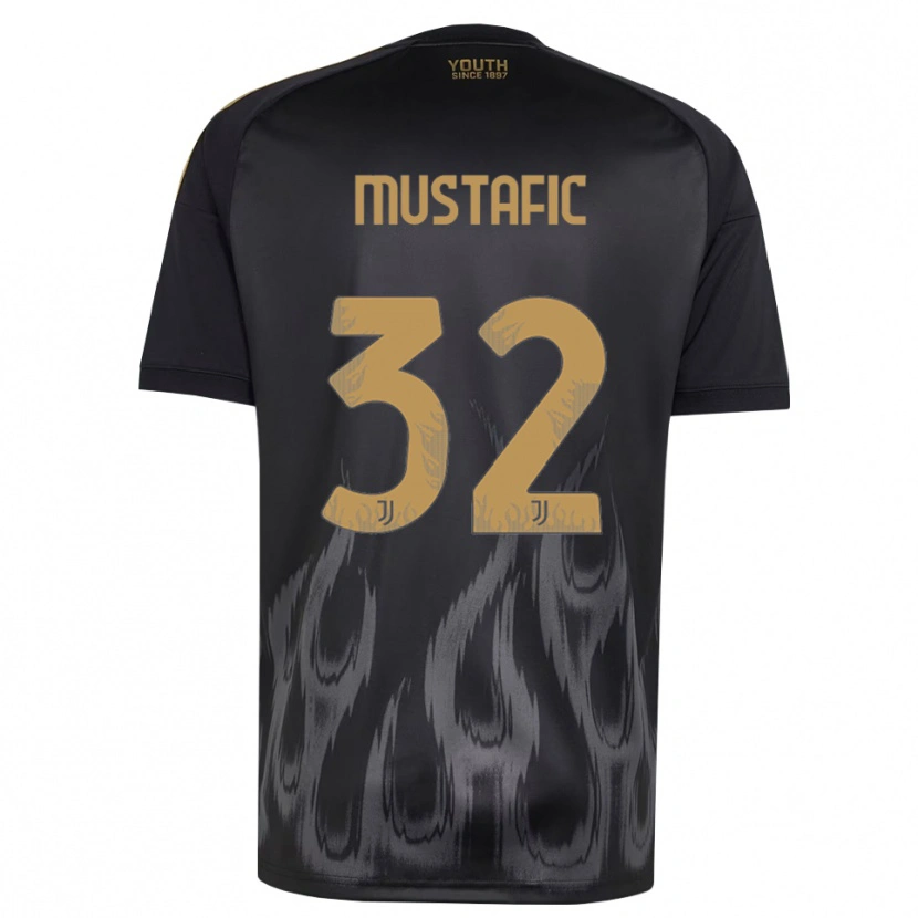 Danxen Women Emma Mustafic #32 Black Brown Third Jersey 2026/27 T-Shirt
