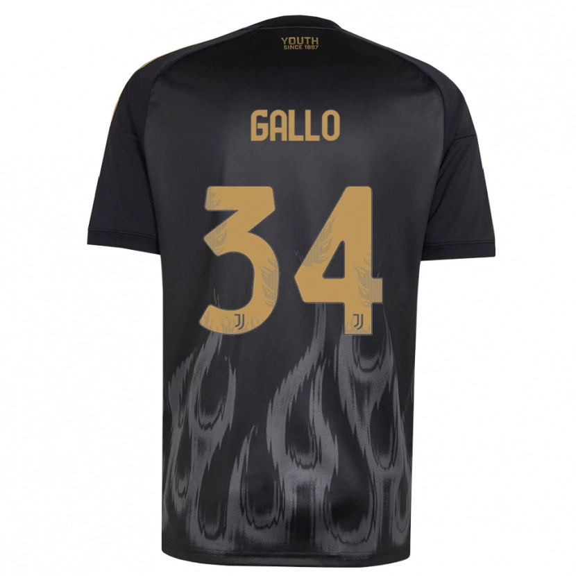 Danxen Women Azzurra Gallo #34 Black Brown Third Jersey 2026/27 T-Shirt