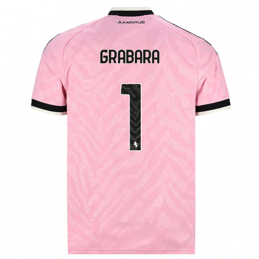 Danxen Women Kamil Grabara #1 Pink Black Away Jersey 2026/27 T-Shirt