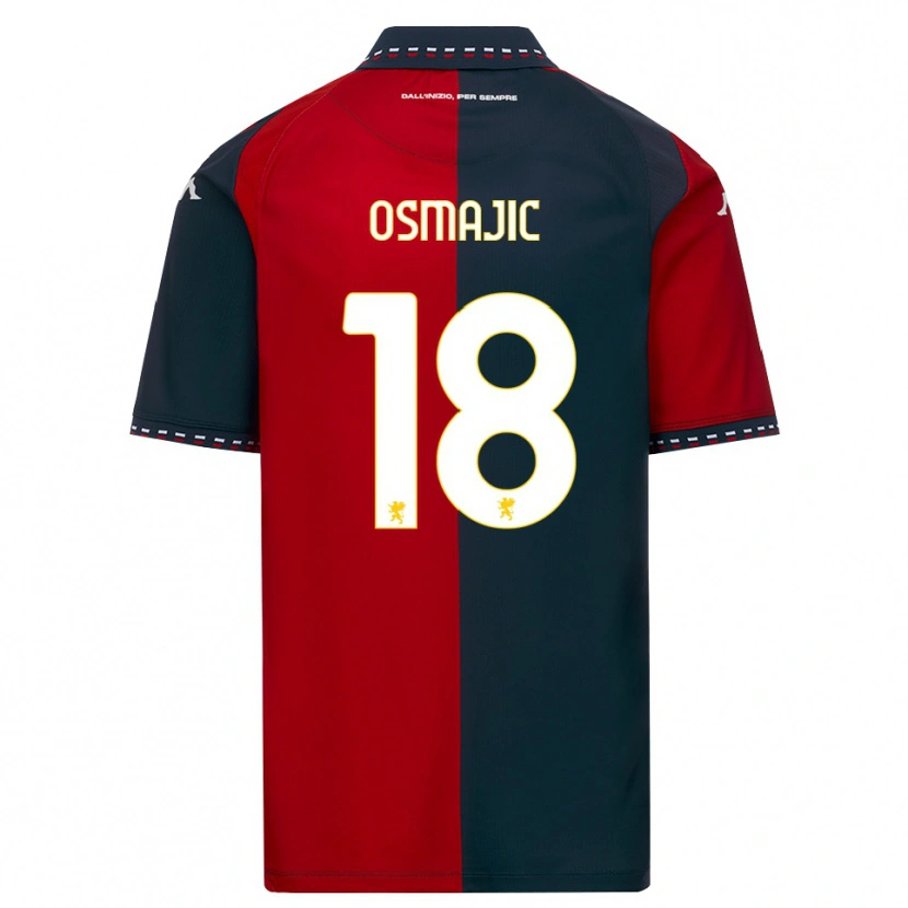 Danxen Women Milutin Osmajic #18 Red Black White Home Jersey 2026/27 T-Shirt