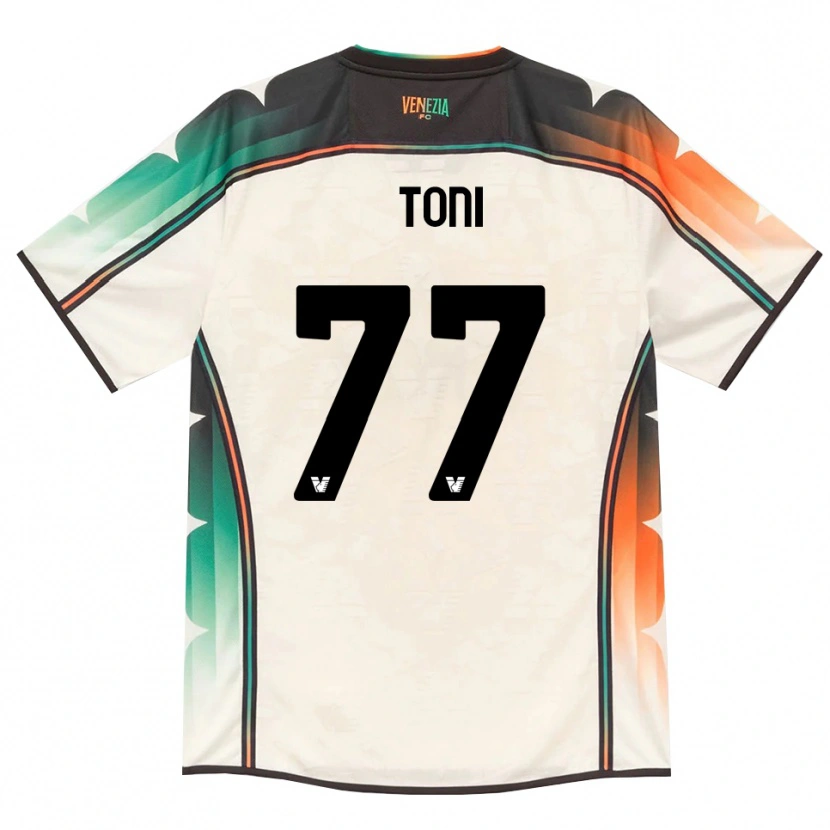 Danxen Kid Toni Fernández #77 Oldlace Orange Green Away Jersey 2026/27 T-Shirt