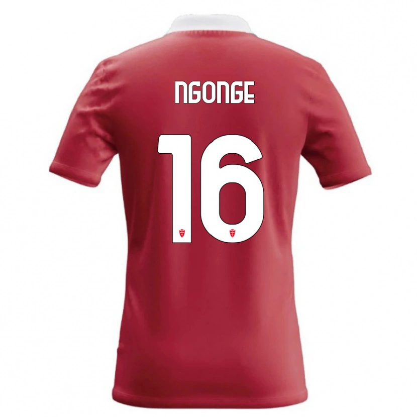 Danxen Kid Cyril Ngonge #16 Red White Home Jersey 2026/27 T-Shirt