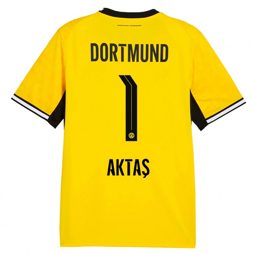 Danxen Kid Yılmaz Aktaş #1 Yellow Black White Home Jersey 2026/27 T-Shirt