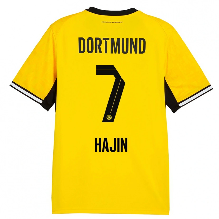 Danxen Kid So Hajin #7 Yellow Black White Home Jersey 2026/27 T-Shirt