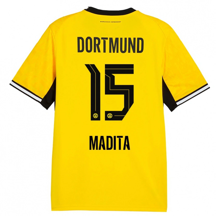 Danxen Kid Kohorst Madita #15 Yellow Black White Home Jersey 2026/27 T-Shirt