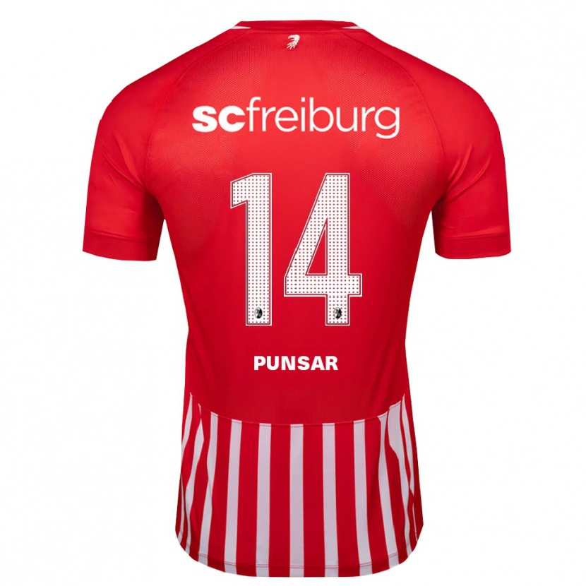 Danxen Kid Milla Punsar #14 Red White Black Home Jersey 2026/27 T-Shirt