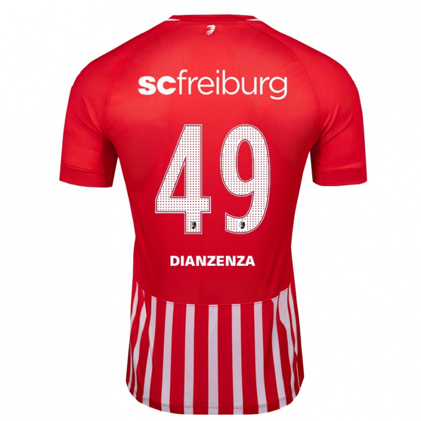 Danxen Kid Chrisdy Dianzenza #49 Red White Black Home Jersey 2026/27 T-Shirt