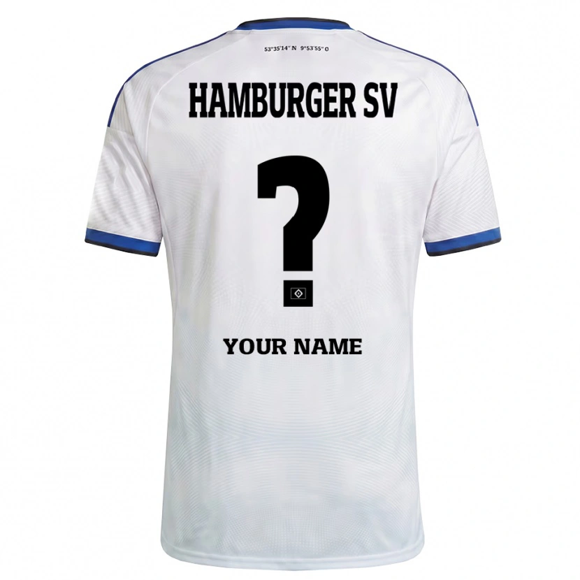 Danxen Kid Your Name #0 White Black Blue Home Jersey 2026/27 T-Shirt