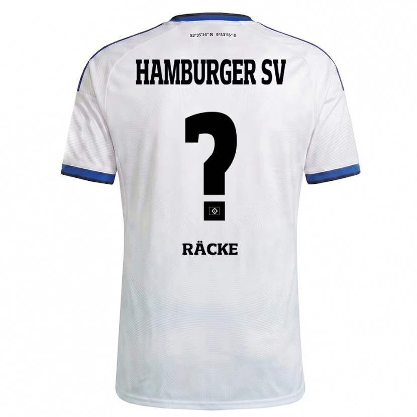 Danxen Kid Nina Räcke #0 White Black Blue Home Jersey 2026/27 T-Shirt