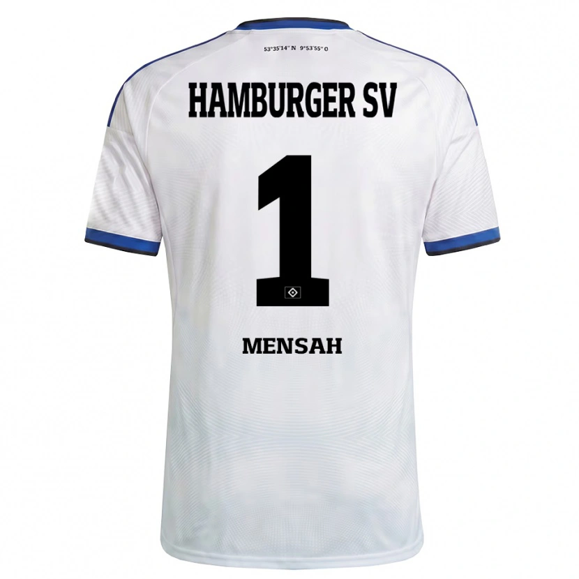Danxen Kid Steven Mensah #1 White Black Blue Home Jersey 2026/27 T-Shirt