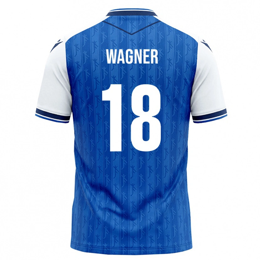 Danxen Kid Ricardo Wagner #18 Royal Blue White Home Jersey 2026/27 T-Shirt