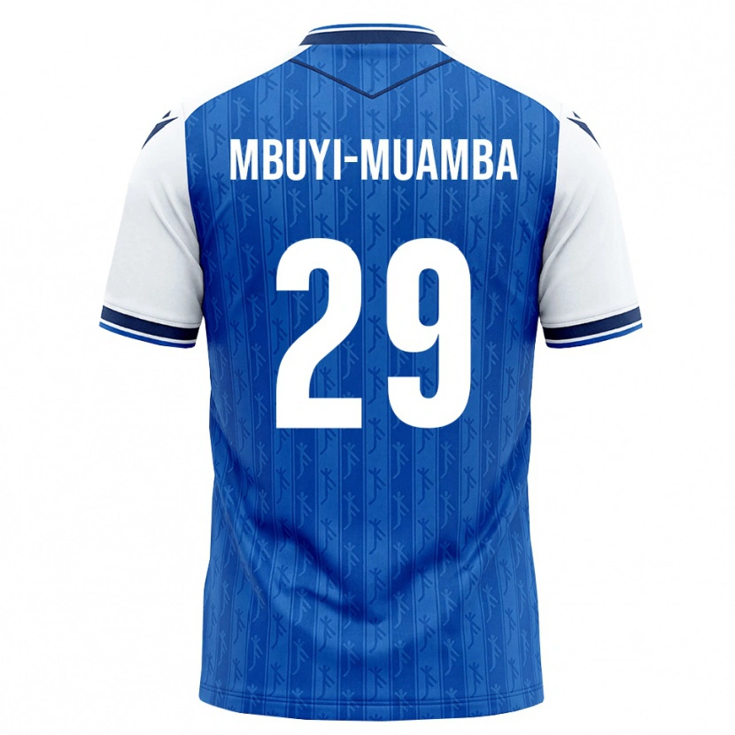 Danxen Kid Hubert Mbuyi-Muamba #29 Royal Blue White Home Jersey 2026/27 T-Shirt