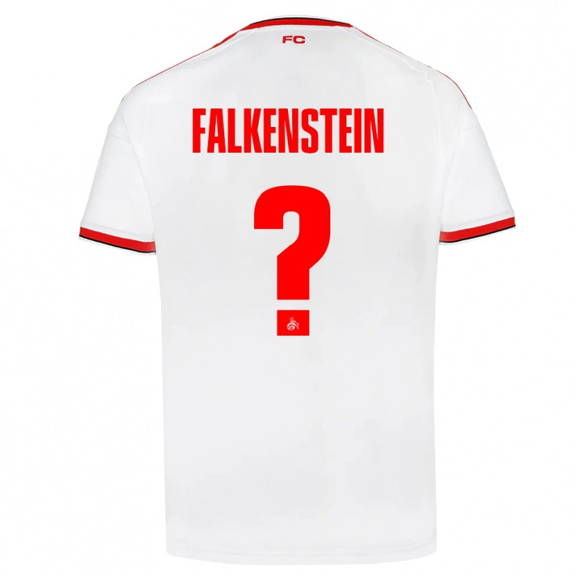 Danxen Kid Emilio Falkenstein #0 White Red Black Home Jersey 2026/27 T-Shirt
