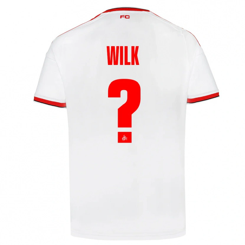 Danxen Kid Emil Wilk #0 White Red Black Home Jersey 2026/27 T-Shirt