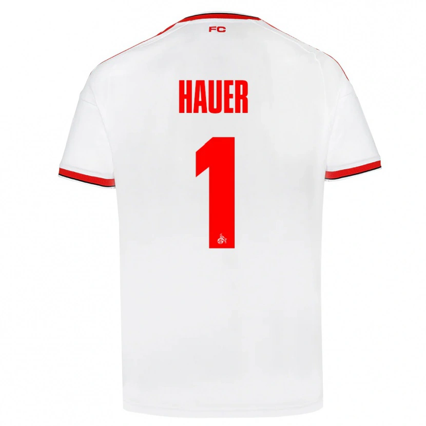 Danxen Kid Luis Hauer #1 White Red Black Home Jersey 2026/27 T-Shirt