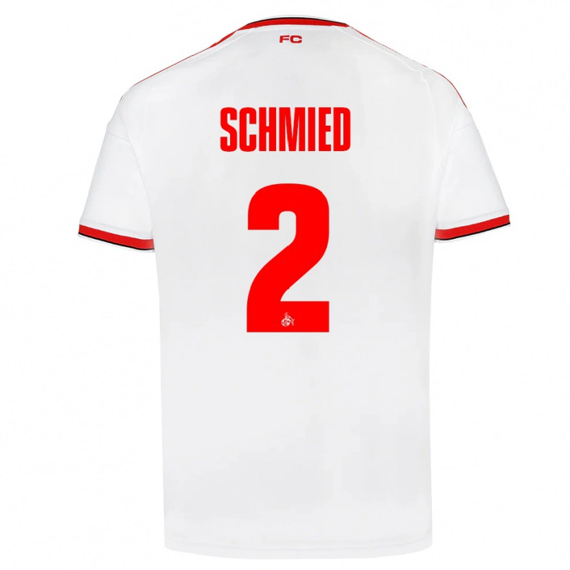 Danxen Kid Joël Schmied #2 White Red Black Home Jersey 2026/27 T-Shirt