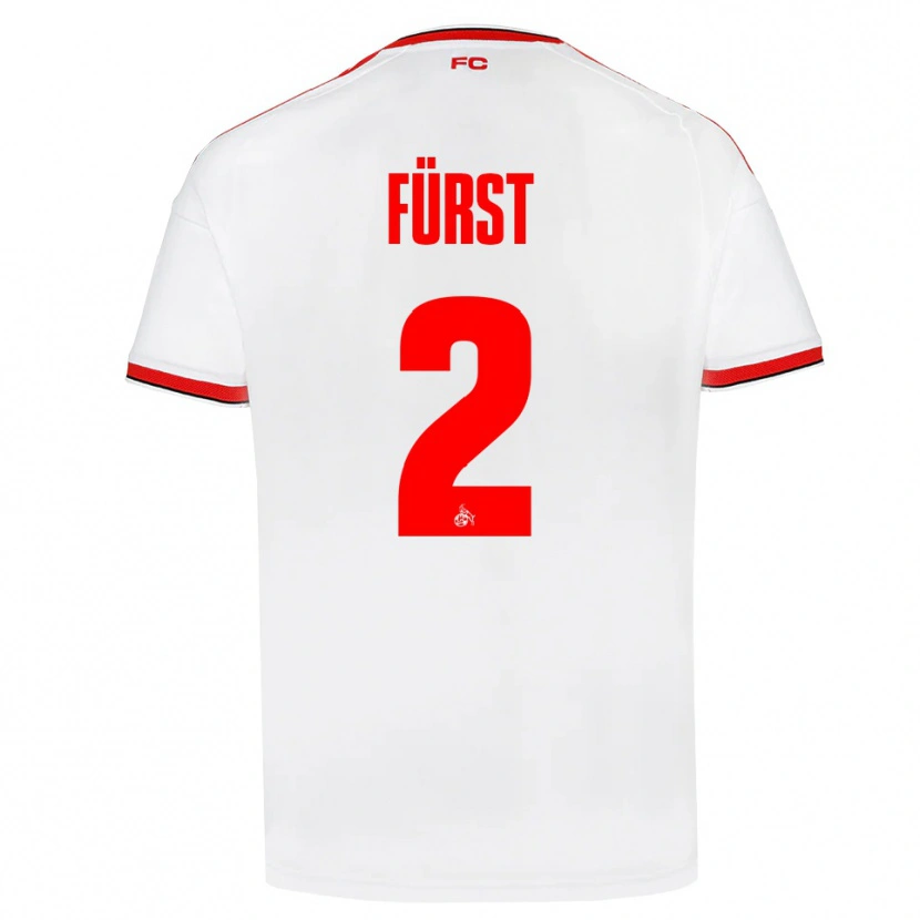 Danxen Kid David Fürst #2 White Red Black Home Jersey 2026/27 T-Shirt