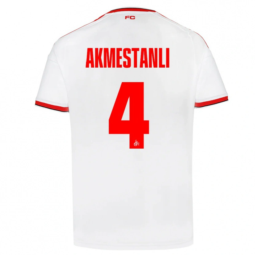 Danxen Kid Teoman Akmestanli #4 White Red Black Home Jersey 2026/27 T-Shirt
