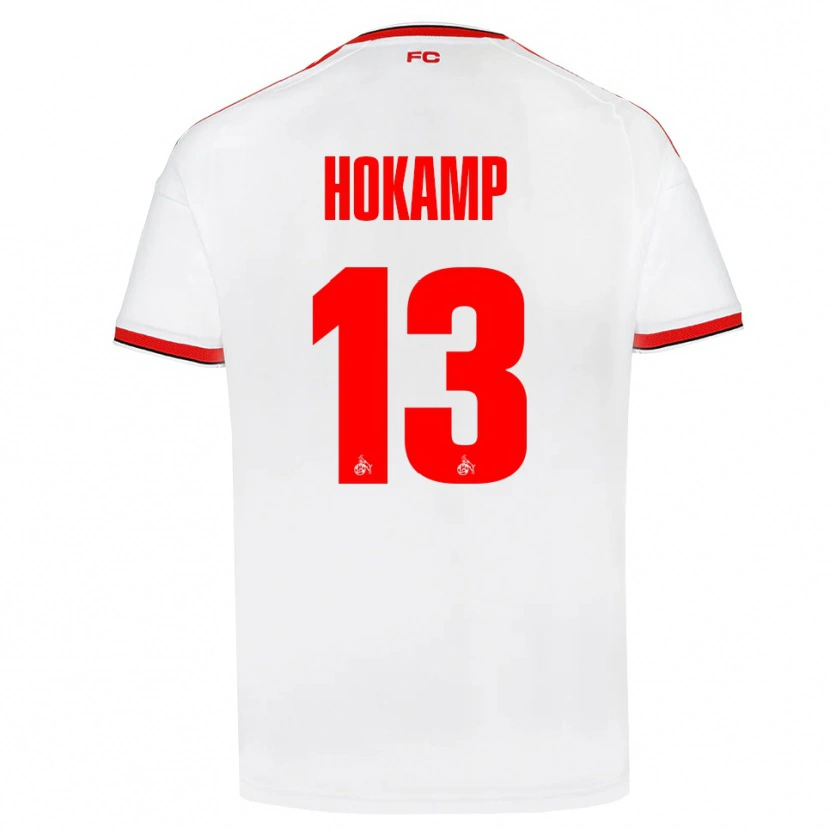 Danxen Kid Merle Hokamp #13 White Red Black Home Jersey 2026/27 T-Shirt