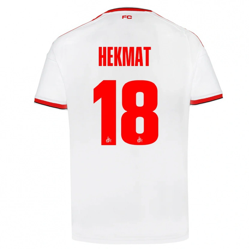 Danxen Kid Kian Hekmat #18 White Red Black Home Jersey 2026/27 T-Shirt