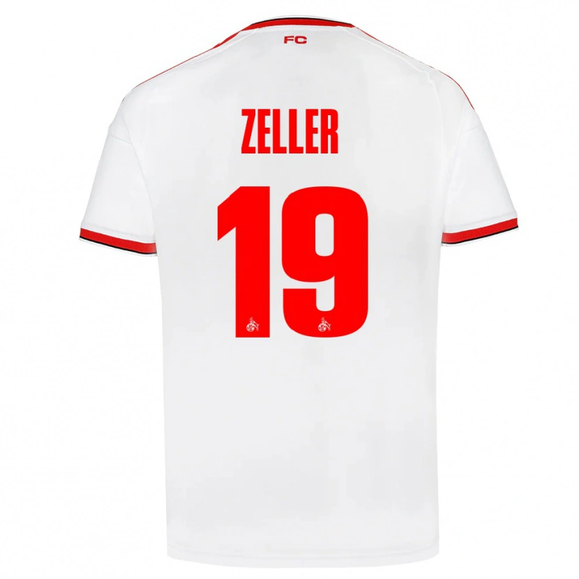 Danxen Kid Dóra Zeller #19 White Red Black Home Jersey 2026/27 T-Shirt