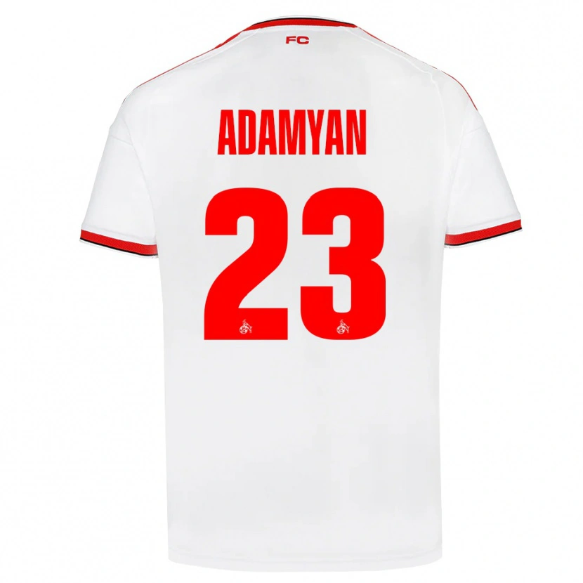 Danxen Kid Sargis Adamyan #23 White Red Black Home Jersey 2026/27 T-Shirt